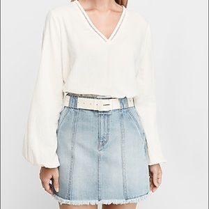 Smocked Shoulder Top